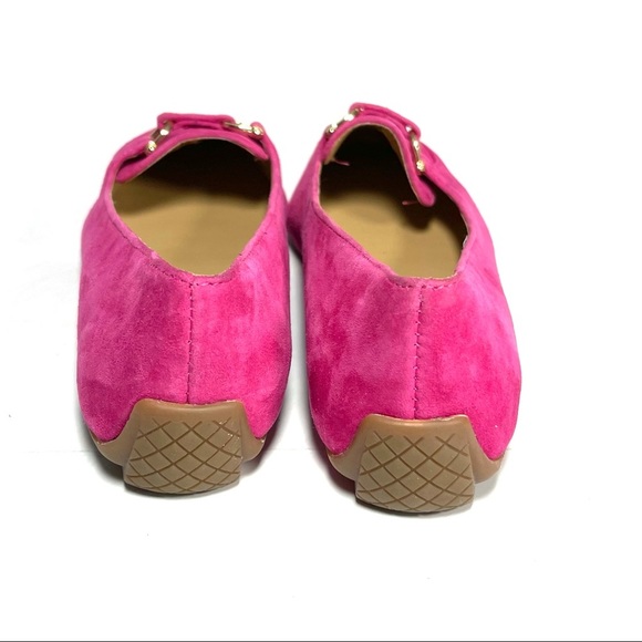 Talbots Women's Loafers Pointed Toe Pink Suede Size 6.5 M - Picture 11 of 12